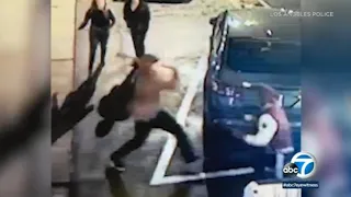Bat-wielding assailant brutally attacks man in Van Nuys parking lot I ABC7