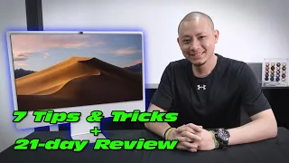 2021 Apple M1 iMac (24") // Seven useful macOS Tips // 21-day Review