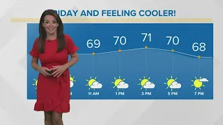 Fall-like temperatures return in the Cleveland weather forecast with Hollie Strano for July 30, 2021