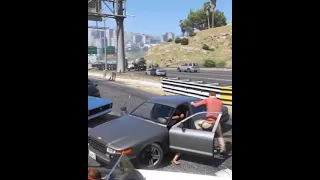 GTA 5 Funny Crazy Life #87 GTA 5 Funny Moments #Shorts