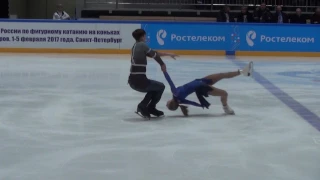 2017 Russian Jr Nationals - Elizaveta Martynova / Roman Zaporozhets FS