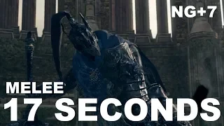 Dark Souls: Remastered - Knight Artorias - FASTEST MELEE KILL EVER [NG+7]