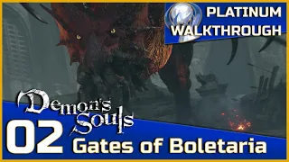 Demon's Souls Full Platinum Walkthrough - 02 - Gates of Boletaria (1-1)