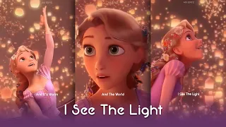 I See The Light | Tangled Edit | Rapunzel HD WhatsApp Status | @aiseditz | #rapunzel | #shorts