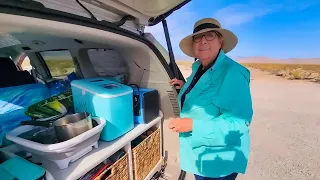 Embracing Van Life at 72: A Solo Woman's Journey in a Minivan | No-Build Van Life