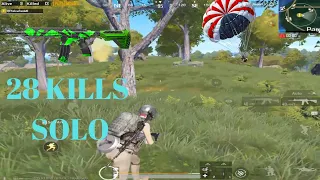 WHY I HATE SANOK BECAUSE ALL OF THEM SNAKES | PUBG MOBILE 28 KILLS SOLO VS SQUAD