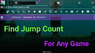 How to find value hack jump count with gameguardian