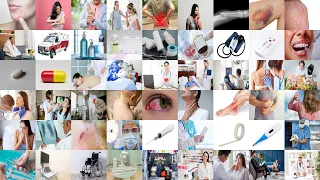 Medical Vocabulary: Words for Types of Doctors, for Medical Supplies, and for Some Common Diseases