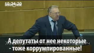 «Вы здесь все незаконно! И за это вас будут судить!»: Жириновский устроил скандал в Госдуме