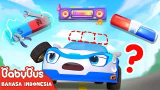 🚨Dimana Sirene Mobil Polisi ? | Lagu Mobil Polisi | Truk Monster | BabyBus Bahasa Indonesia