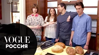 Элеттра Росселлини-Видеманн учит готовить вкусный сэндвич с сыром