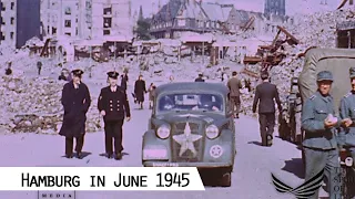 Hamburg Aftermath: Unique 1945 Color Visuals of a City Rebuilding from Ruins