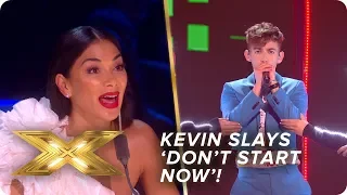 Kevin McHale slays Dua Lipa's 'Don't Start Now' | Live Week 3 | X Factor: Celebrity