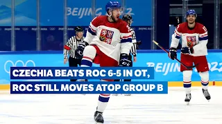 Men's Ice Hockey Beijing 2022 | ROC v Czech Republic highlights