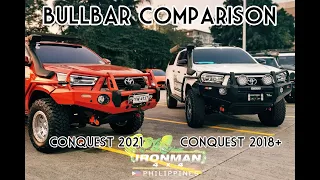 IRONMAN 4X4 BULLBAR COMPARISON | TOYOTA HILUX CONQUEST 2018+ & CONQUEST 2021