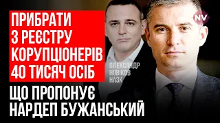 Бужанський заклав міни під систему декларування – Олександр Новіков