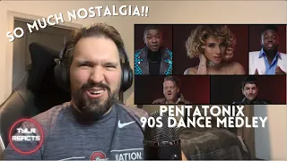 Music Producer Reacts To Pentatonix - 90s Dance Medley (Official Video)