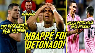 NEYMAR CURTIU? MESSI QUER ELE na INTER MIAMI! - MBAPPÉ e BERALDO DETONADOS! - CR7 PISTOLOU com REAL