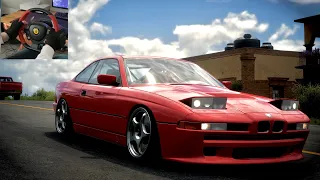 1995 BMW 850 CSI | Forza Horizon 5 | Thrustmaster 458 Spyder-Gameplay