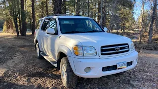 First Gen Toyota Sequoia Off-roading and Overview!