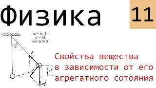 Физика. 11. Свойства тела в зависимости от его агрегатного состояния