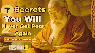 8 Secrets to Never Being Poor Again - Unlock Financial Freedom #zen #motivation