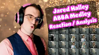 I Could NOT Stop DANCING!! | ABBA Medley - Jared Halley | Acapella Reaction/Analysis