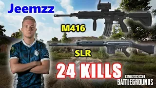 Team Liquid Jeemzz - 24 KILLS - M416+SLR -  SOLO - PUBG