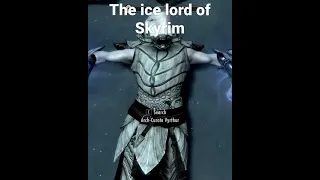 Skyrim - use the Snow Vampire God as a dead thrall