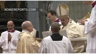 The Pope ordained two new bishops in St. Peter's Basilica