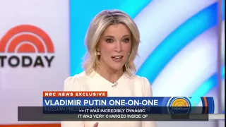 Журналист рассказывает об интервью с Путиным на канале NBC