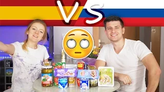 РУССКАЯ ЕДА VS ИСПАНСКАЯ ЕДА | SWEET HOME