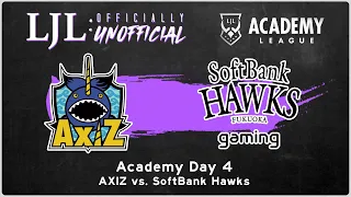 [EN] LJL 2021 Academy League Day 4 Game 4 | Axiz Vs Softbank Hawks Gaming