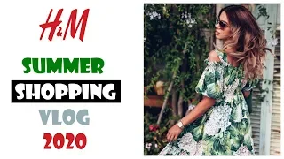 H&M ШОПИНГ ВЛОГ ЛЕТО 2020 | H&M SHOPPING VLOG SUMMER 2020  | Покупки, обзор, платья, шорты