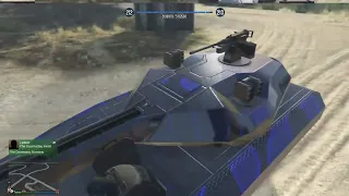 Gta 5 online - Doing a gang attack in a khanjali tank because I was bored