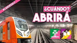 ¿Se RETRASA nuevamente la APERTURA de la LÍNEA 1 del METRO CDMX? - Avances Mayo 2023