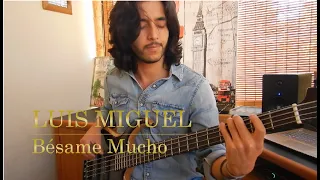 LUIS MIGUEL - Bésame mucho (live) Bass cover (with tabs!)