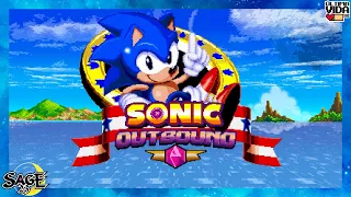 SONIC OUTBOUND | O QUE ACONTECE DEPOIS DE SONIC MANIA? | DEMO - GAMEPLAY | SAGE 2023!