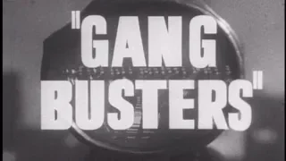 Gang Busters 50s TV Crime Series Red Dress