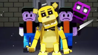 *NEW SECRET* FINDING PURPLE GUYS SECRET ANIMATRONIC AND ISLAND.. | FNAF Killer in Purple 2