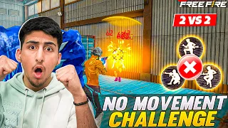 Noo Movement Challenge😂😱Crazy Challenge 2X2 - Free Fire India