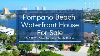 Gorgeous Waterfront Pompano Beach Home Just Listed by TeamJK