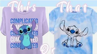 THIS OR THAT 💜 [ Lilo & Stitch ]