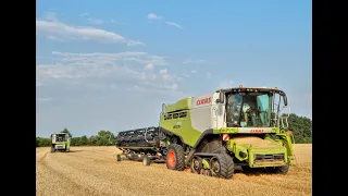 5x CLAAS Lexion (780tt,2x770tt,760tt,760) - 5x Fendt | Scania - Žatva / Harvest / Żniwa 2021