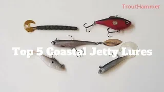 Top 5 Coastal Jetty Fishing Lures