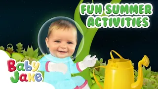 @BabyJakeofficial - Fun Summer Activities with Baby Jake! ☀️👶 | Full Episodes | Yacki Yacki Yoggi