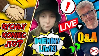 🎁IMIENINY LIWKI, RYCHŁY KONIEC JTO⁉️ Q&A - LIWKA i JACEK - LIVE📣