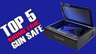 Top 5 Best Biometric Gun Safe in 2023! Bonus- Pros & Cons!