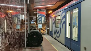 (Чистый звук) Отправление поезда 81-765.2 "Москва 2"