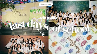 Vlog #5: Tuần đi học cuối cùng | last days of school ᡣ𐭩